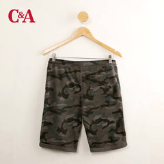 C&A MILITARY CAMOUFLAGE BEMUDA SHORT