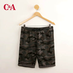 C&A MILITARY CAMOUFLAGE BEMUDA SHORT