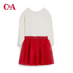 C&A MINNIE MOUSE RED TULLE DRESS