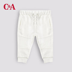 C&A NATURAL WHITE OTTO TROUSER