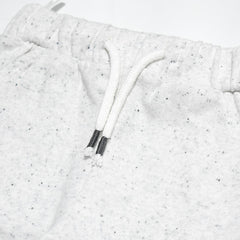 C&A NATURAL WHITE TEXTURED FLEECE TROUSER-25