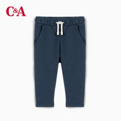 C&A NAVY BLUE FLEECE JOGGER TROUSER