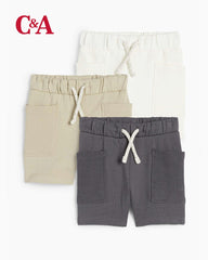C&A SOFT PIQUE BABY SHORTS PACK OF 3 -02