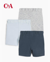 C&A SOFT PIQUE BABY SHORTS PACK OF 3 -03