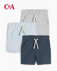 C&A SOFT PIQUE BABY SHORTS PACK OF 3 -03