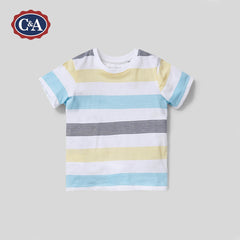 C&A Palomino White Striped T-shirt