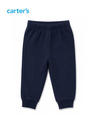 CARTERS 3 PCS NAVY LITTLE TIGER HOODIE WITH TROUSER SET