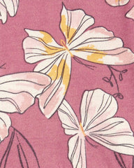 CARTERS BABY BUTTERFLY JERSEY DRESS SET