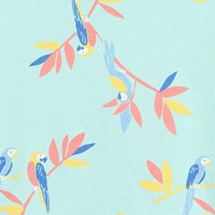 CARTERS BABY GIRL PAJAMAS SET 4 PCS TROPICAL BIRD