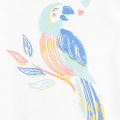 CARTERS BABY GIRL PAJAMAS SET 4 PCS TROPICAL BIRD