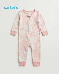 CARTERS BLUSH TROPICAL BABY ROMPER