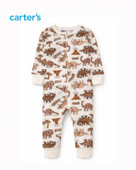 CARTERS DINOSAUR ROAR PRINT ROMPER
