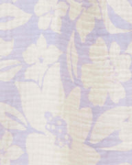 CARTERS LILCA FLORAL PRINTED ROMPER