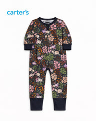 CARTERS MIDNIGHT GARDEN BABY ROMPER