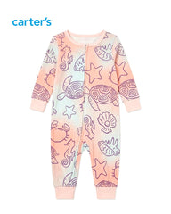 CARTERS PASTEL OCEAN DREAMS BABY ROMPER