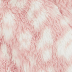 CARTERS PINK BABY PLUSH CARDIGAN WITH HOOD AND LEOPARD EARS