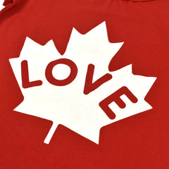 CARTERS RED LOVE PRINTED T-SHIRT