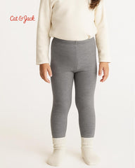 CAT & JACK GREY PLUSH LEGGING