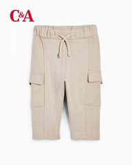 C&A BEIGE CARGO JOGGING TROUSER