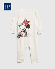 GAP CREAM MINNIE MOUSE BABY ROMPER