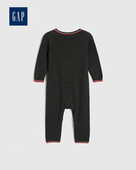 GAP DARK GREY DISNEY MICKEY TEXTURED BODYSUIT