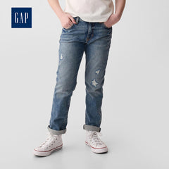 GAP KIDS MID RISE GIRLFRIEND DENIM JEANS