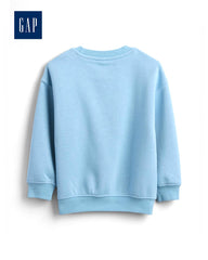 GAP SKY BLUE PEANUTS SNOOPY FOOTBALL FLEECE SWEATSHIRT