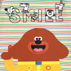 GEORGE DUGGEE SMILE SLOGAN PRINTED T-SHIRT