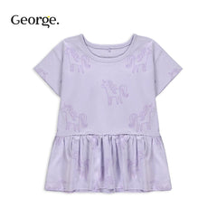 GEORGE LIGHT PURPLE UNICORN TOP