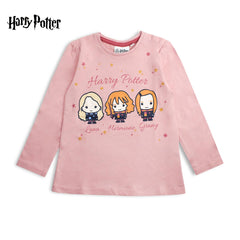 HARRY POTTER PINK PRINTED TOP