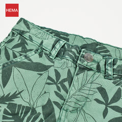 HEMA GREEN LEAFS COMFY FIT SHORTS