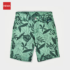 HEMA GREEN LEAFS COMFY FIT SHORTS