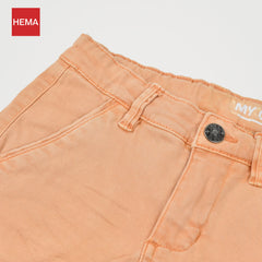 HEMA PEACH COMFY FIT WRINKLE SHORTS
