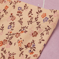 H&M DARK BEIGE FLORAL PRINTED LEGGING