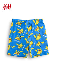 H&M BLUE POKEMON SHORTS