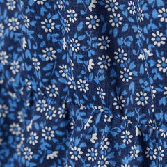 H&M Blue Floral Patterned Romper