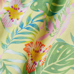 H&M GREEN BOTANICAL PRINTED PATTERNED DRESS 2021