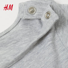 H&M GREY PENGUIN PRINTED TSHIRT