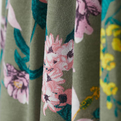 H&M Green Floral Patterned Romper