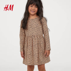 H&M LEOPARDS PATTERNED JERSEY DRESS 2023