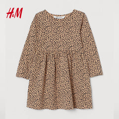 H&M LEOPARDS PATTERNED JERSEY DRESS 2023