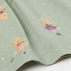 H&M LIGHT GREEN MOUSE BALLERINA DRESS