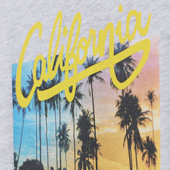 H&M LIGHT GREY CALIFORNIA PRINTED VEST TOP