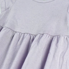 H&M LIGHT PURPLE PLAIN DRESS