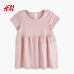 H&M PINK PLAIN DRESS