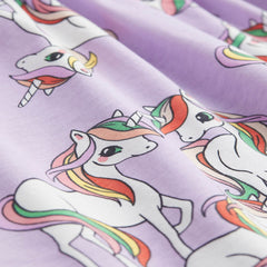 H&M LIGHT PURPLE UNICORN SLEEVELESS DRESS