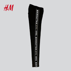 H&M NYC 1995 SIDE PRINTED LEGGINGS