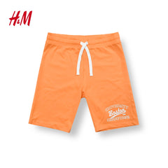 H&M ORANGE BOSTON COTTON SHORTS