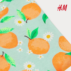 H&M ORANGES PRINTED T-SHIRT