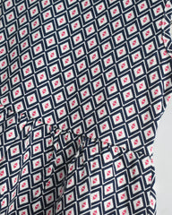 H&M OVERALL PATTERNED SLEEVELESS DRESS